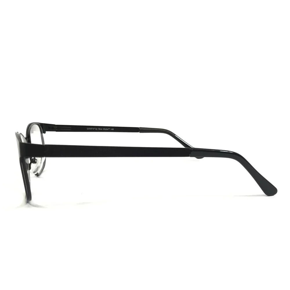 New Globe Eyeglasses Frames L5167-P BLACK Matte Cat Eye Full Rim 55-18-140